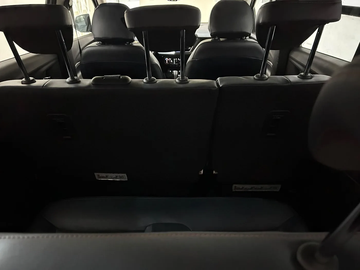 Painel da Spin com central multimídia e câmbio automático